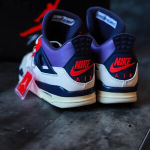 Nike Air Jordan 4 Retro – Purple & Red Edition